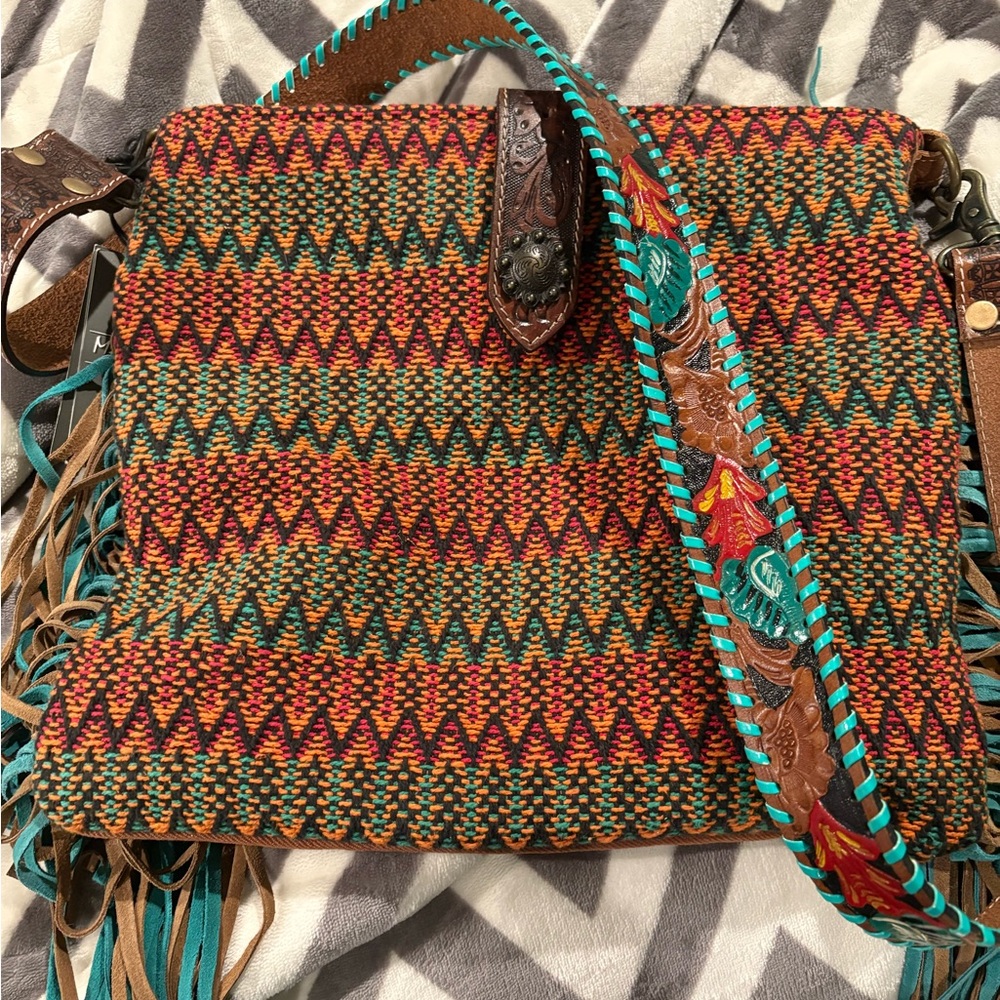 Myra Bag Vibrant Zigzag Bag